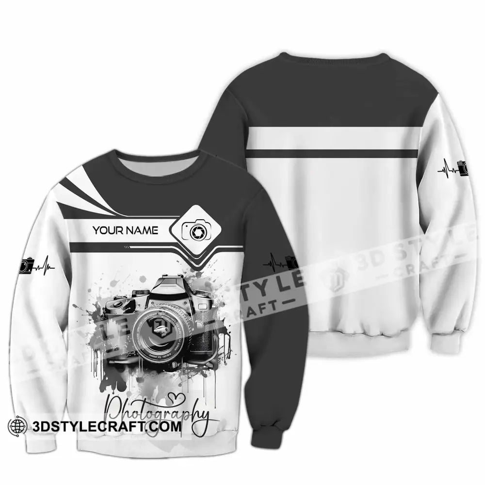 Unisex Shirt - Custom Photography 2026 3D Shirt - Long Sleeve / S - T-shirt