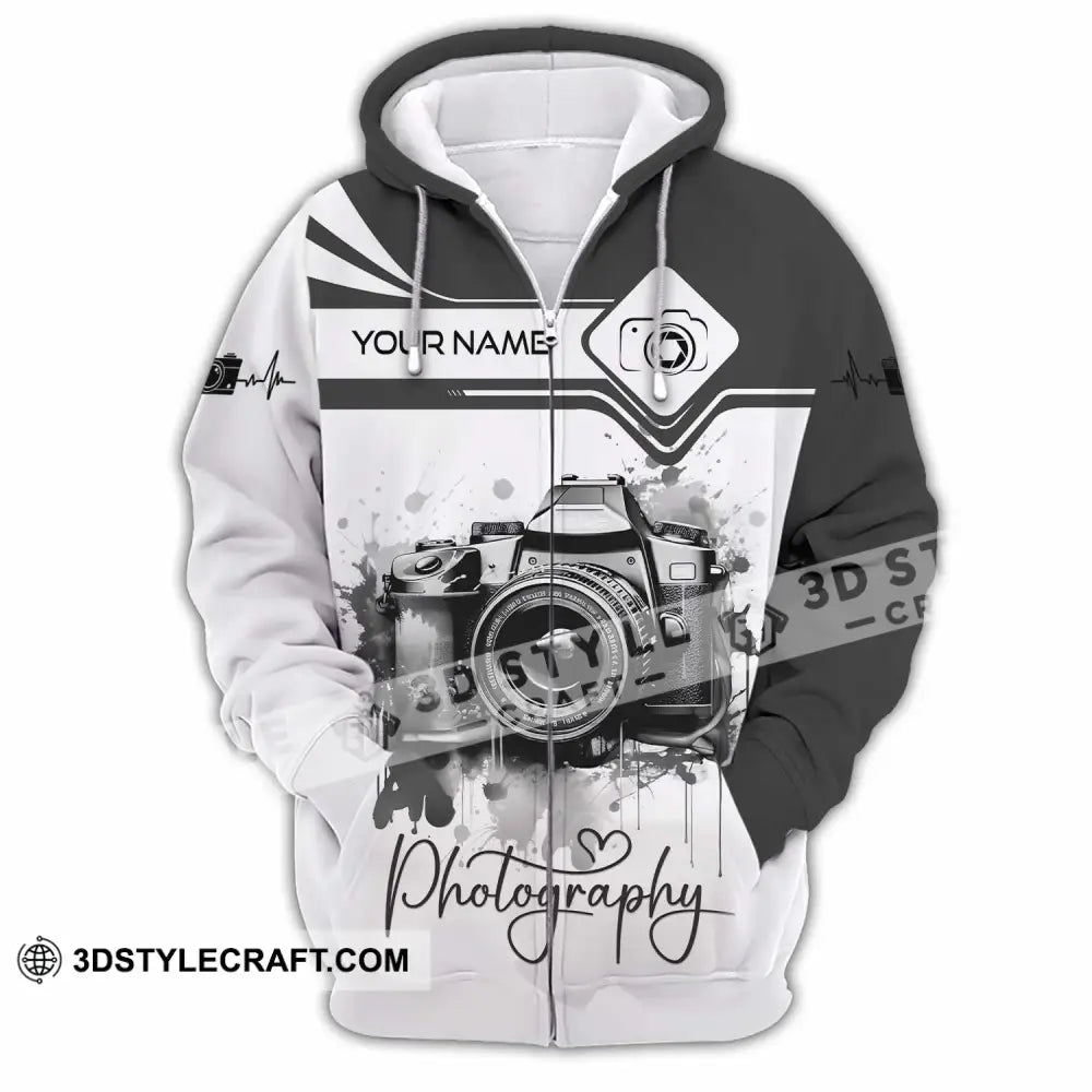 Unisex Shirt - Custom Photography 2026 3D Shirt - Zipper Hoodie / S - T-shirt