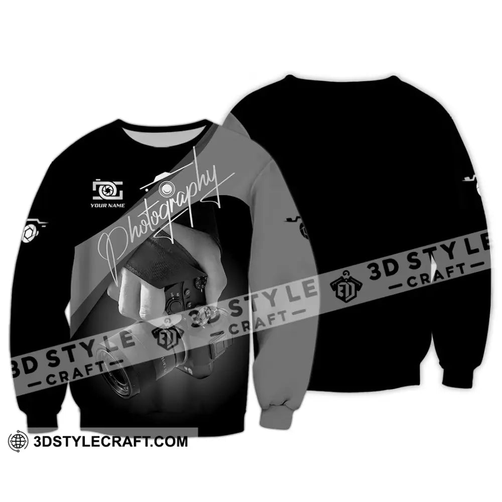 Unisex Shirt - Custom Photography 3D Shirt Long Sleeve / S T-shirt