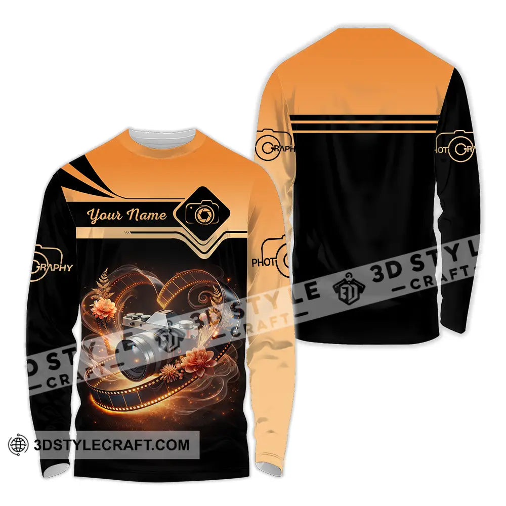 Unisex Shirt - Custom Photography 3D Shirt - Long Sleeve Shirt / S - T-shirt