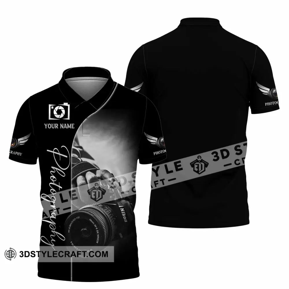 Unisex Shirt - Custom Photography 3D Shirt Polo Shirt / S T-shirt