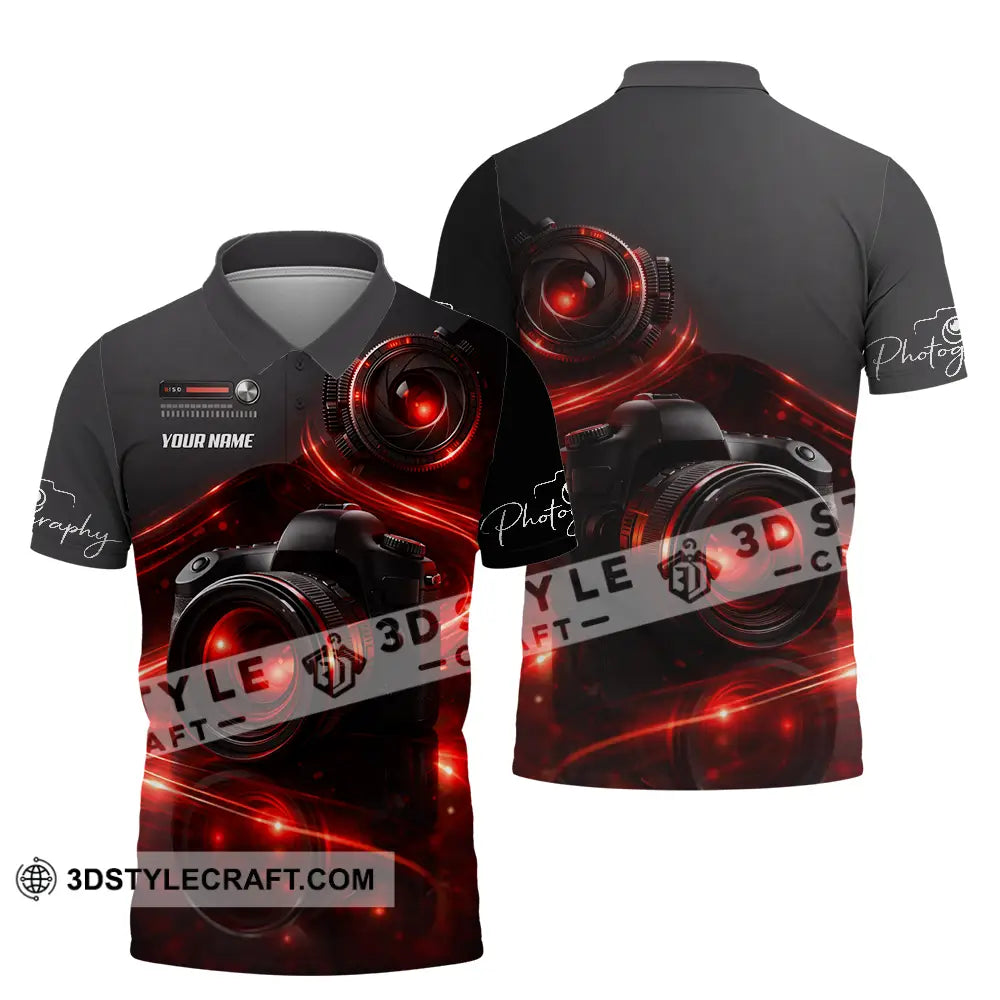 Unisex Shirt - Custom Photography 3D Shirt Polo Shirt / S T-shirt