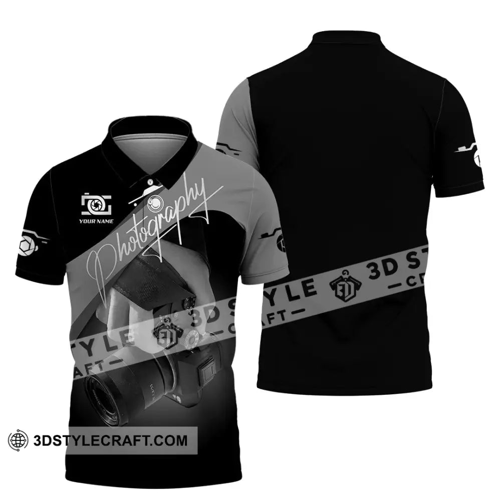 Unisex Shirt - Custom Photography 3D Shirt Polo Shirt / S T-shirt