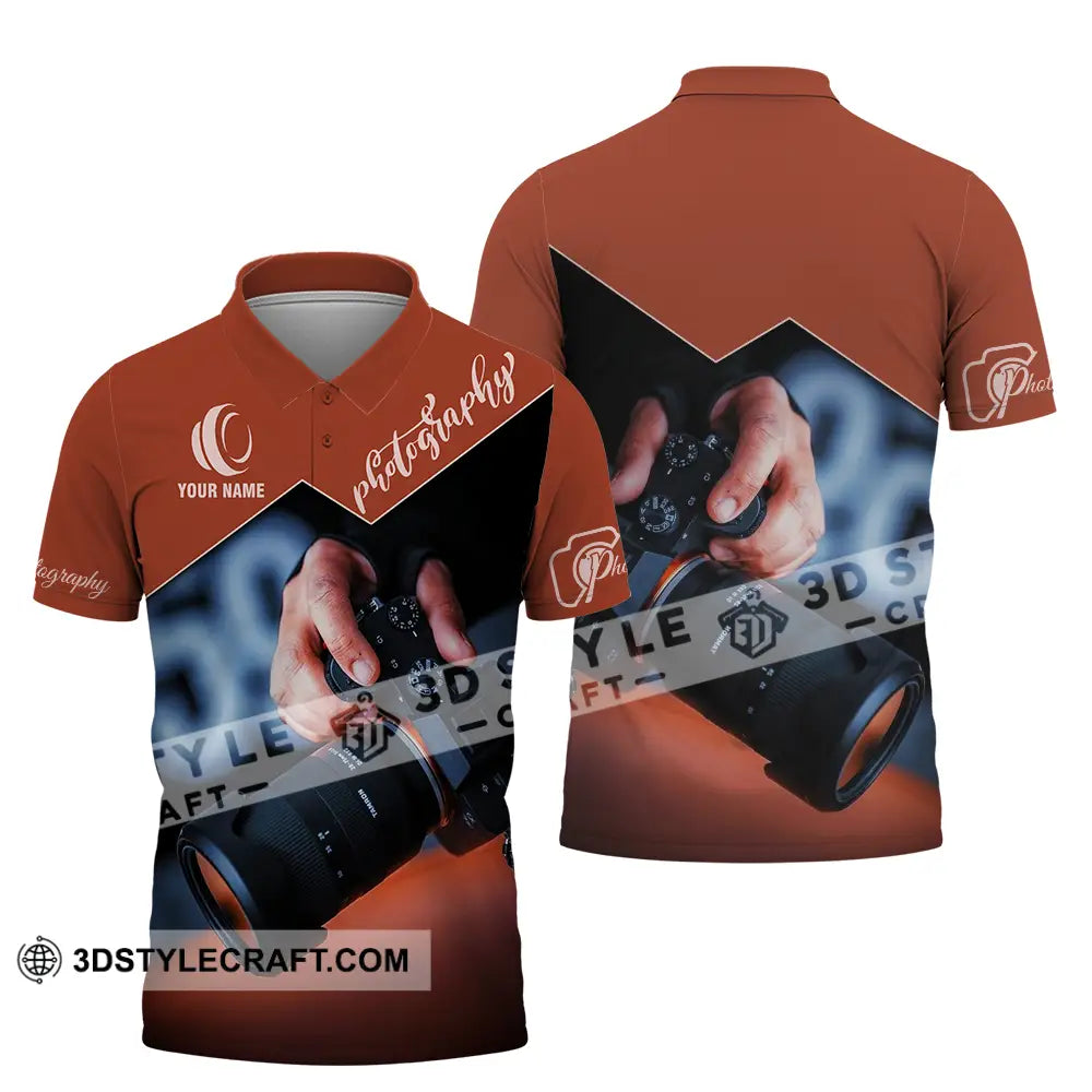 Unisex Shirt - Custom Photography 3D Shirt Polo Shirt / S T-shirt