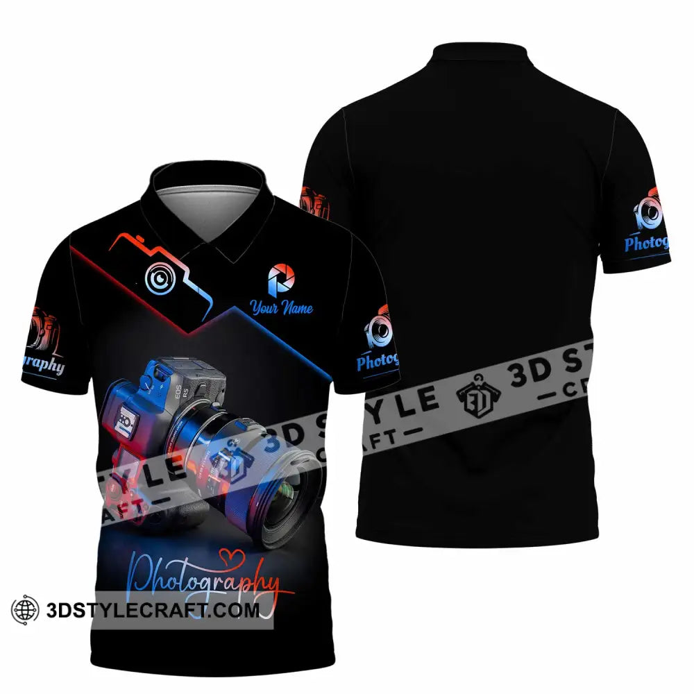 Unisex Shirt - Custom Photography 3D Shirt Polo Shirt / S T-shirt