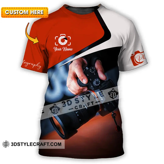 Unisex Shirt - Custom Photography 3D Shirt style option 1