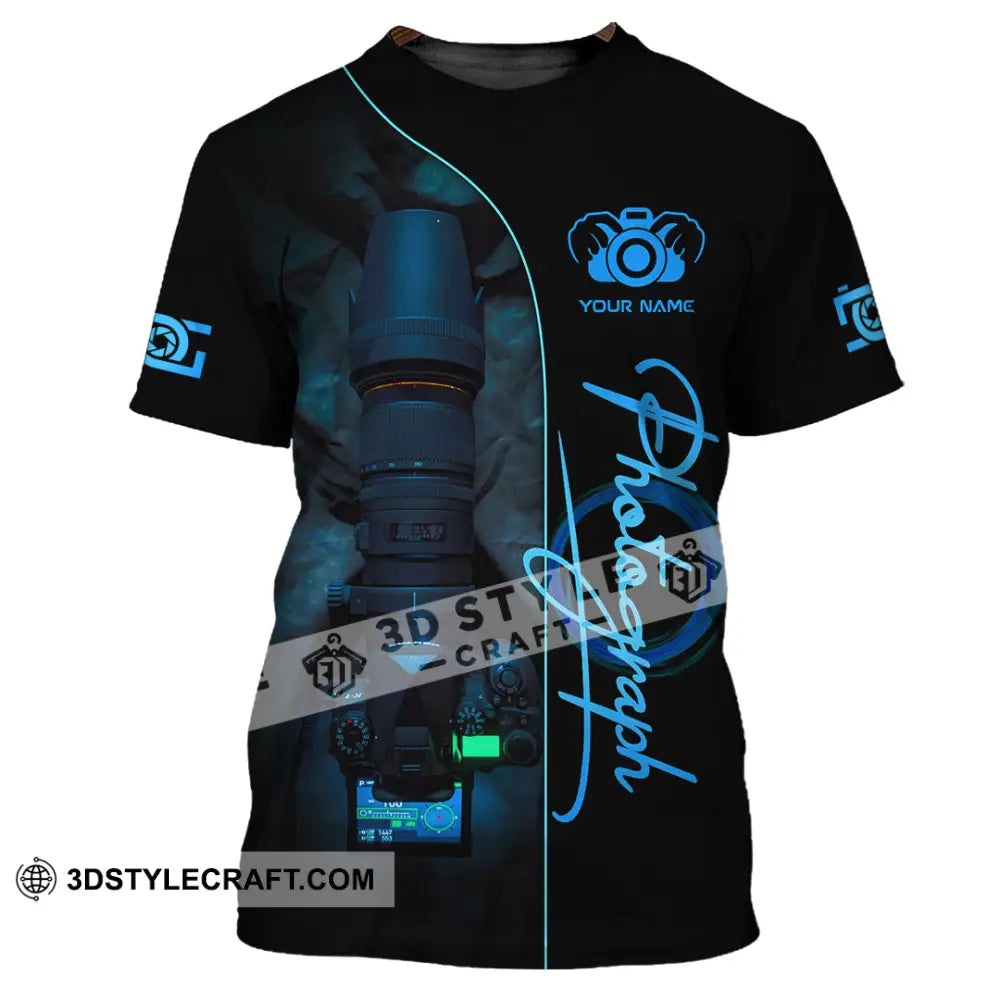 Unisex Shirt - Custom Photography 3D Shirt T-Shirt / S T-shirt