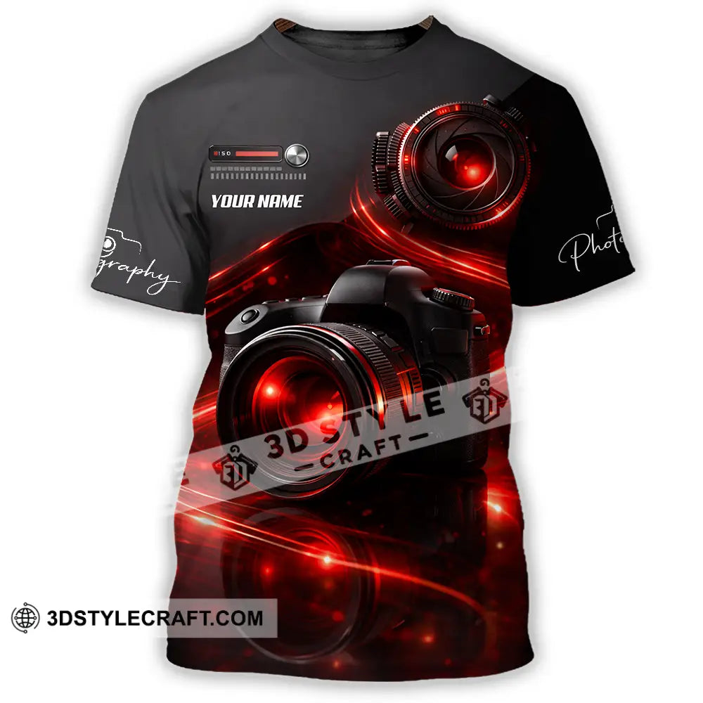 Unisex Shirt - Custom Photography 3D Shirt T-Shirt / S T-shirt