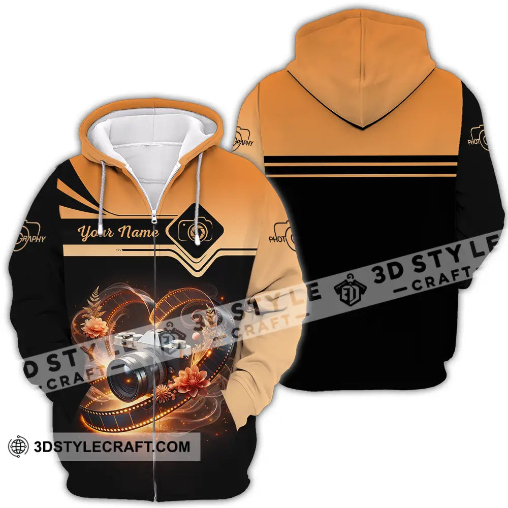 Unisex Shirt - Custom Photography 3D Shirt - Zipper Hoodie / S - T-shirt