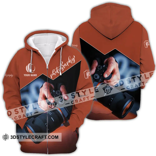 Unisex Shirt - Custom Photography 3D Shirt style option 4
