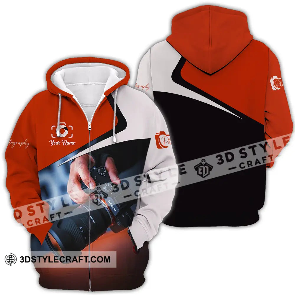 Unisex Shirt - Custom Photography 3D Shirt - Zipper Hoodie / S - T-shirt