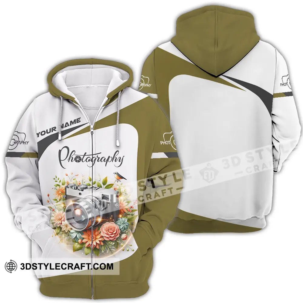 Unisex Shirt - Custom Photography 3D Shirt - Zipper Hoodie / S - T-shirt