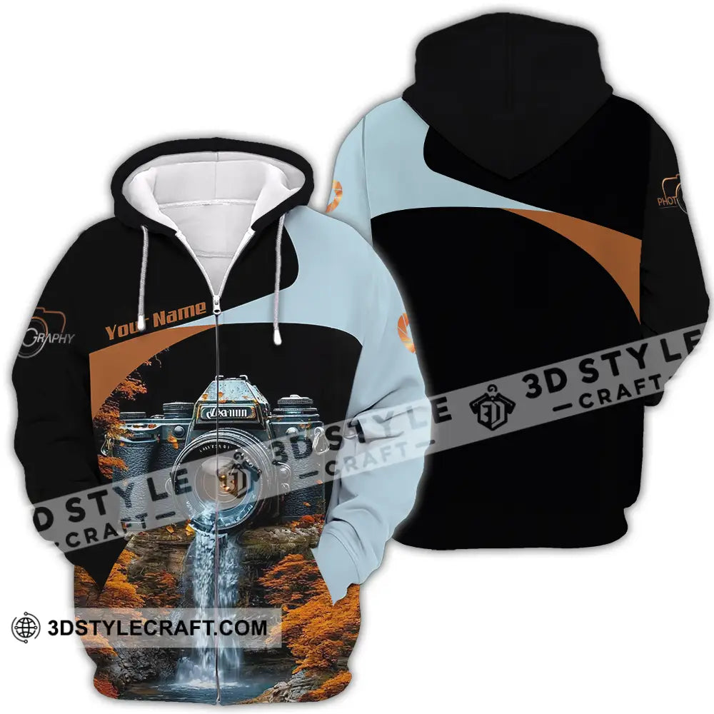 Unisex Shirt - Custom Photography 3D Shirt - Zipper Hoodie / S - T-shirt