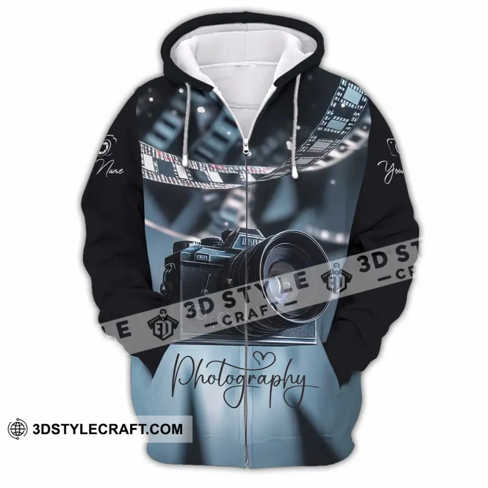 Unisex Shirt - Custom Photography Shirt - Zipper Hoodie / S - T-shirt