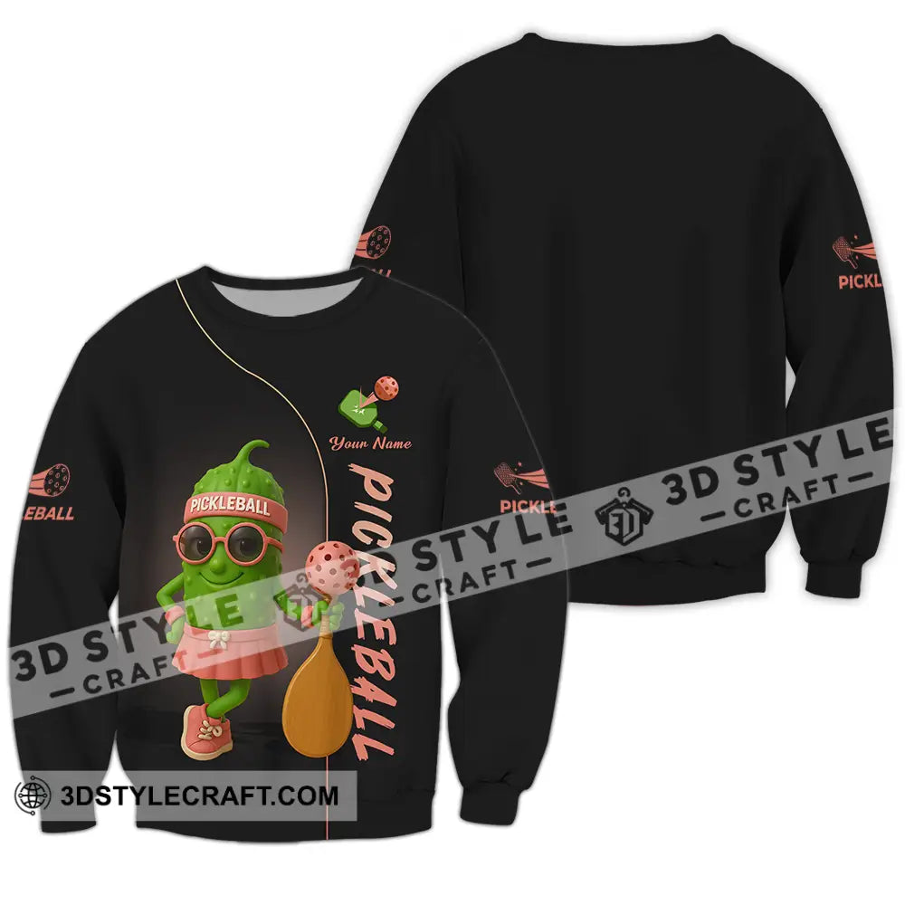Unisex Shirt - Custom Pickleball Shirt Long Sleeve / S T-shirt