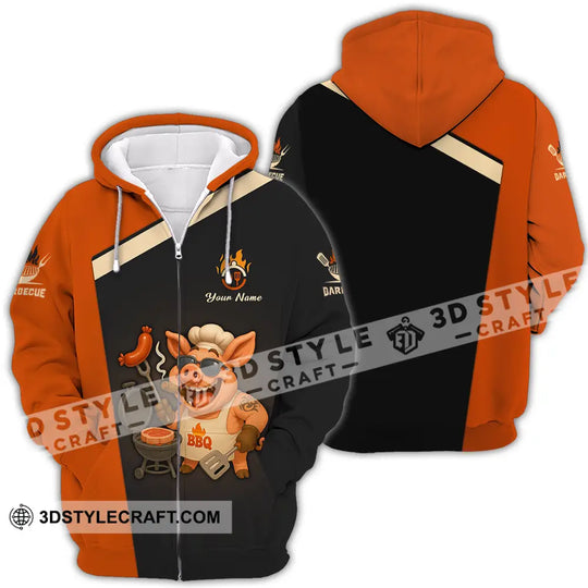 Unisex Shirt - Custom Pig Barbecue Shirt style option 4