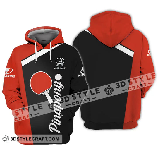Unisex Shirt - Custom Ping Pong Shirt style option 3