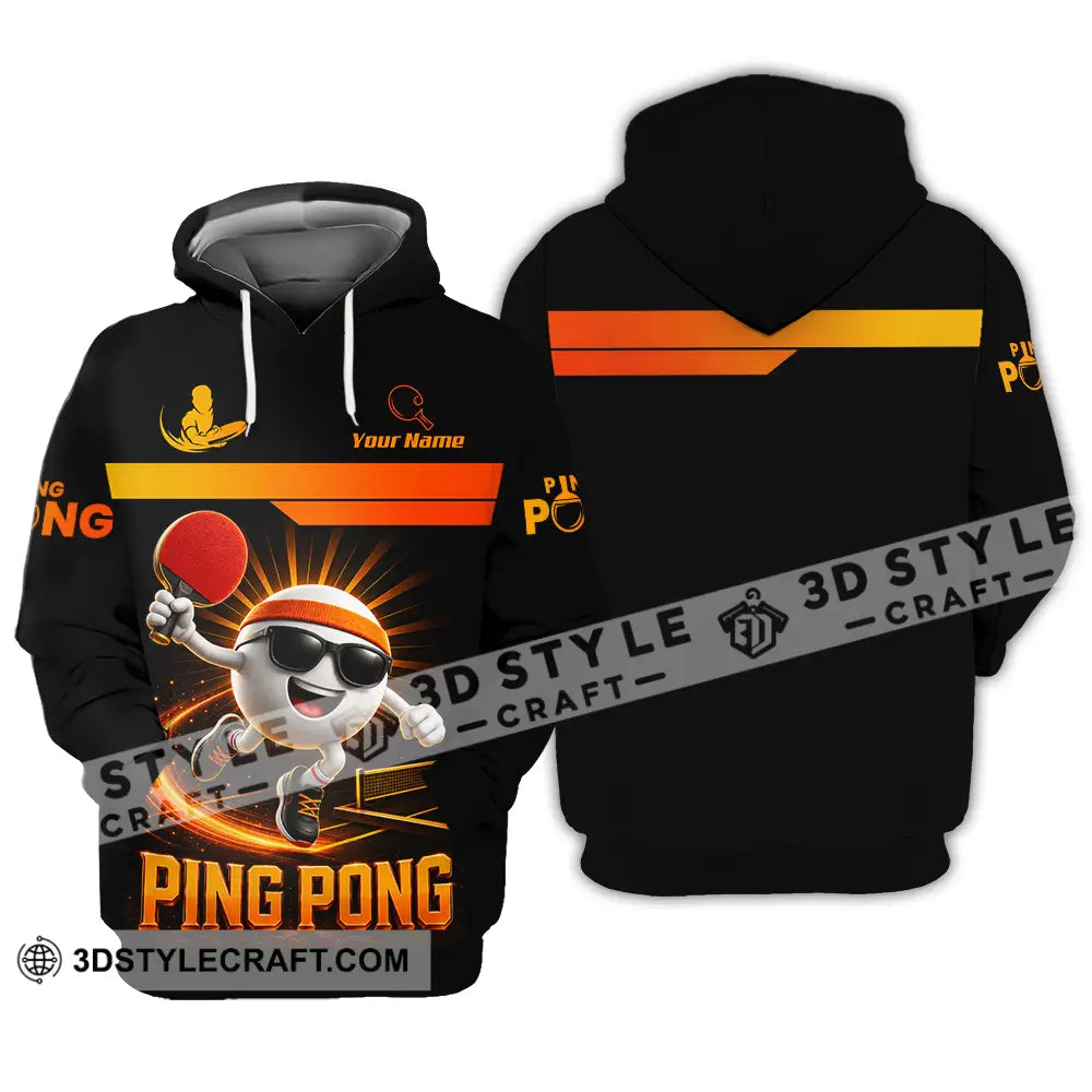 Unisex Shirt - Custom Ping Pong Shirt - Hoodie / S - T-shirt