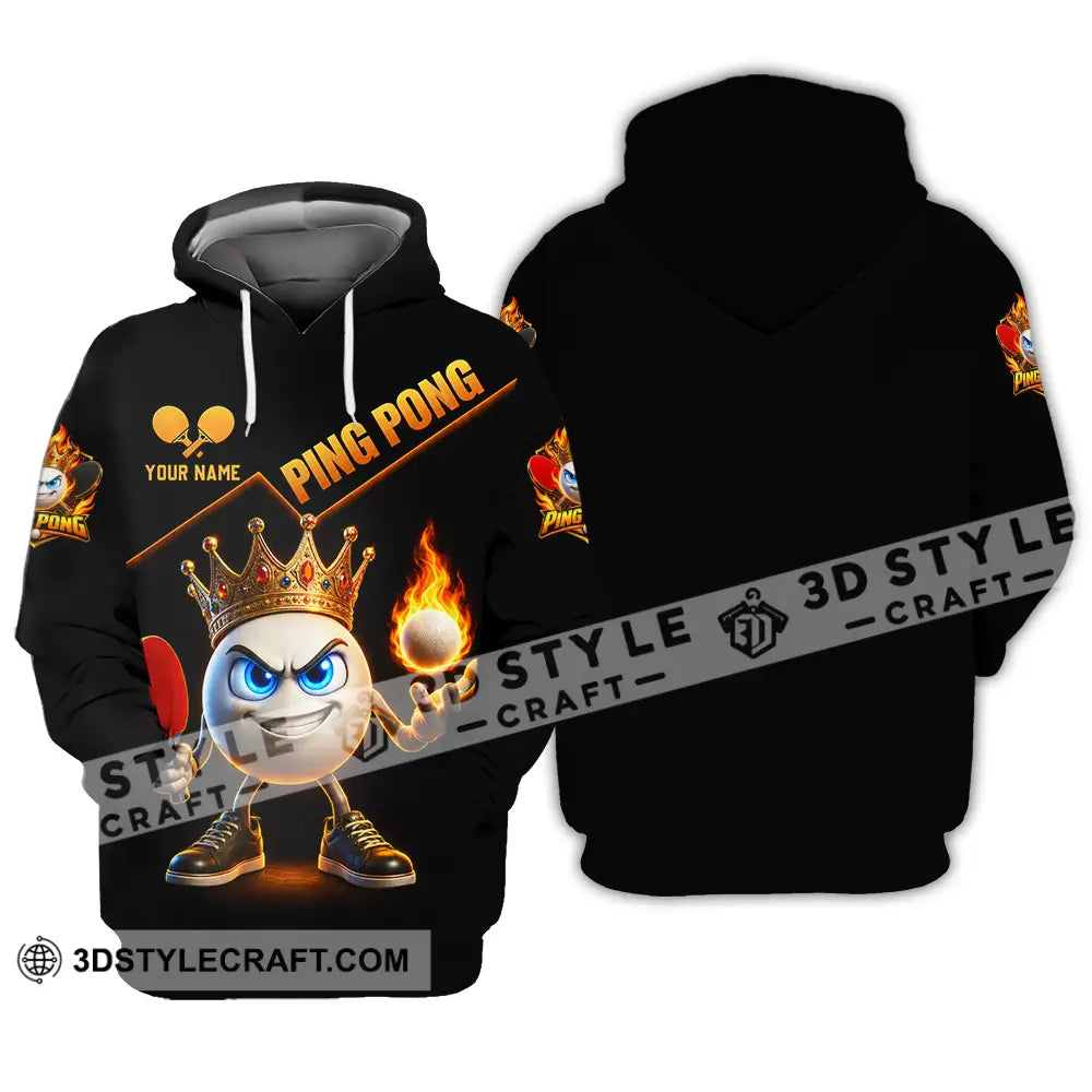 Unisex Shirt - Custom Ping Pong Shirt - Hoodie / S - T-shirt