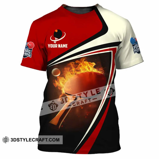 Unisex Shirt - Custom Ping Pong Lover Shirt style option 2