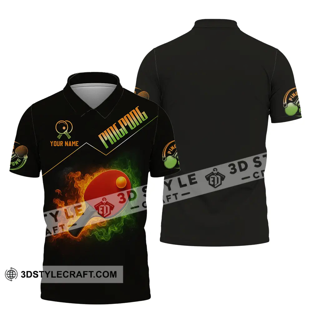 Unisex Shirt - Custom Ping Pong Shirt Polo Shirt / S T-shirt