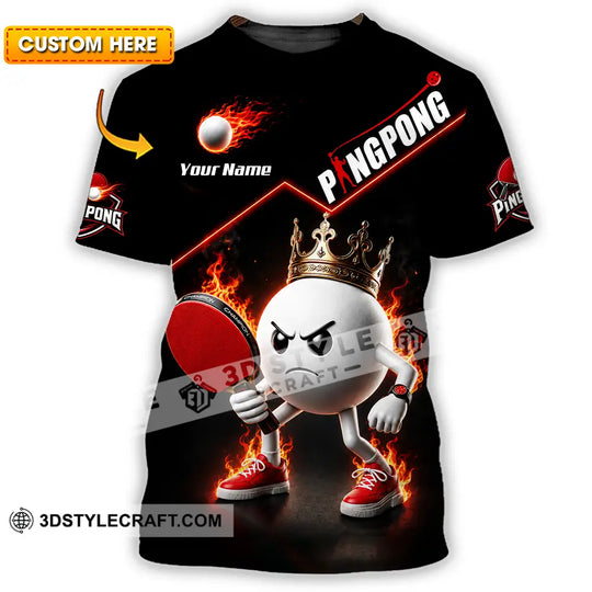 Unisex Shirt - Custom Ping Pong Shirt style option 1