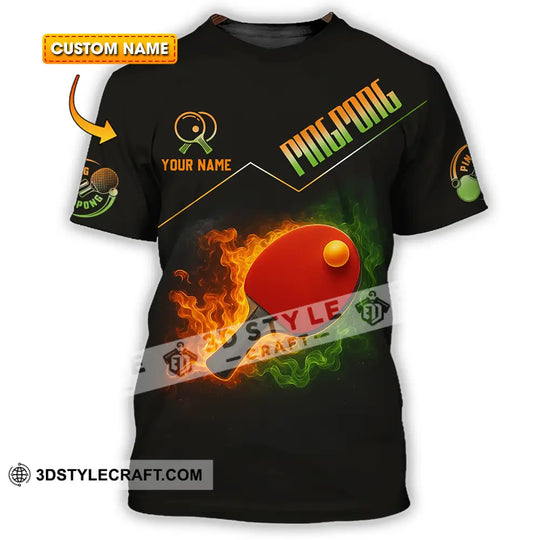 Unisex Shirt - Custom Ping Pong Shirt style option 1
