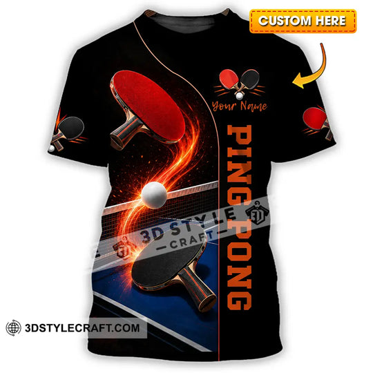 Unisex Shirt - Custom Ping Pong Shirt style option 1