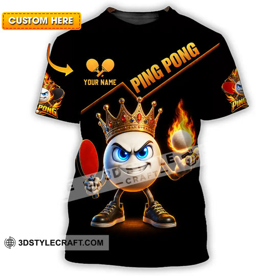 Unisex Shirt - Custom Ping Pong Shirt style option 1