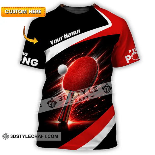 Unisex Shirt - Custom Ping Pong Shirt style option 1