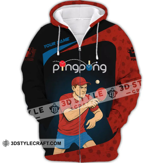 Unisex Shirt - Custom Ping Pong Shirt style option 2