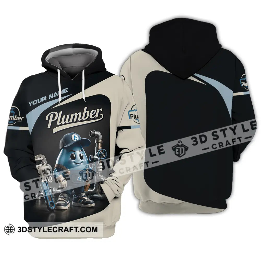 Unisex Shirt - Custom Plumber Shirt - Hoodie / S - T-shirt
