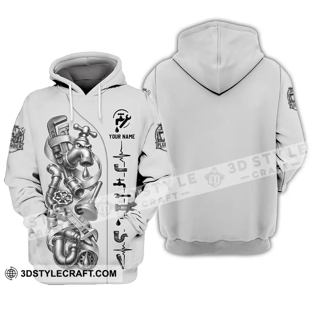 Unisex Shirt - Custom Plumber Shirt - Hoodie / S - T-shirt