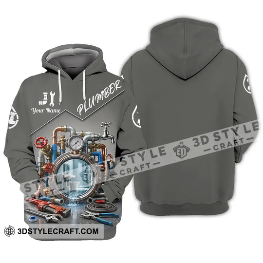 Unisex Shirt - Custom Plumber Shirt style option 3