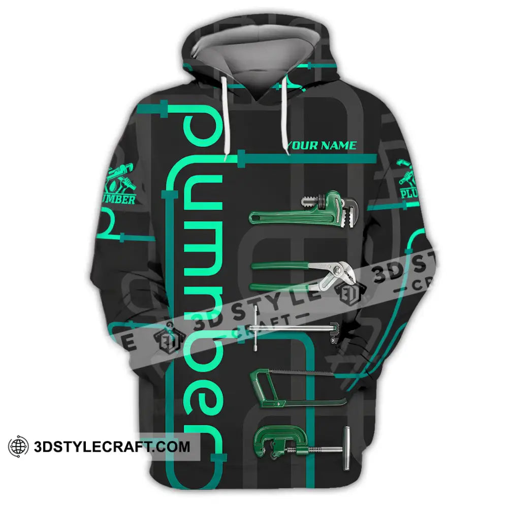 Unisex Shirt - Custom Plumber Shirt - Hoodie / S - T-shirt
