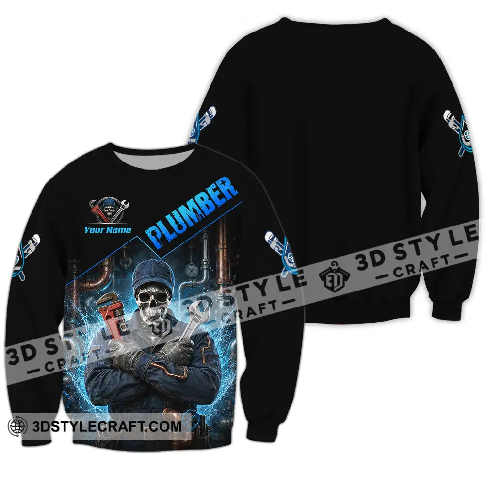 Unisex Shirt - Custom Plumber Shirt - Long Sleeve / S - T-shirt