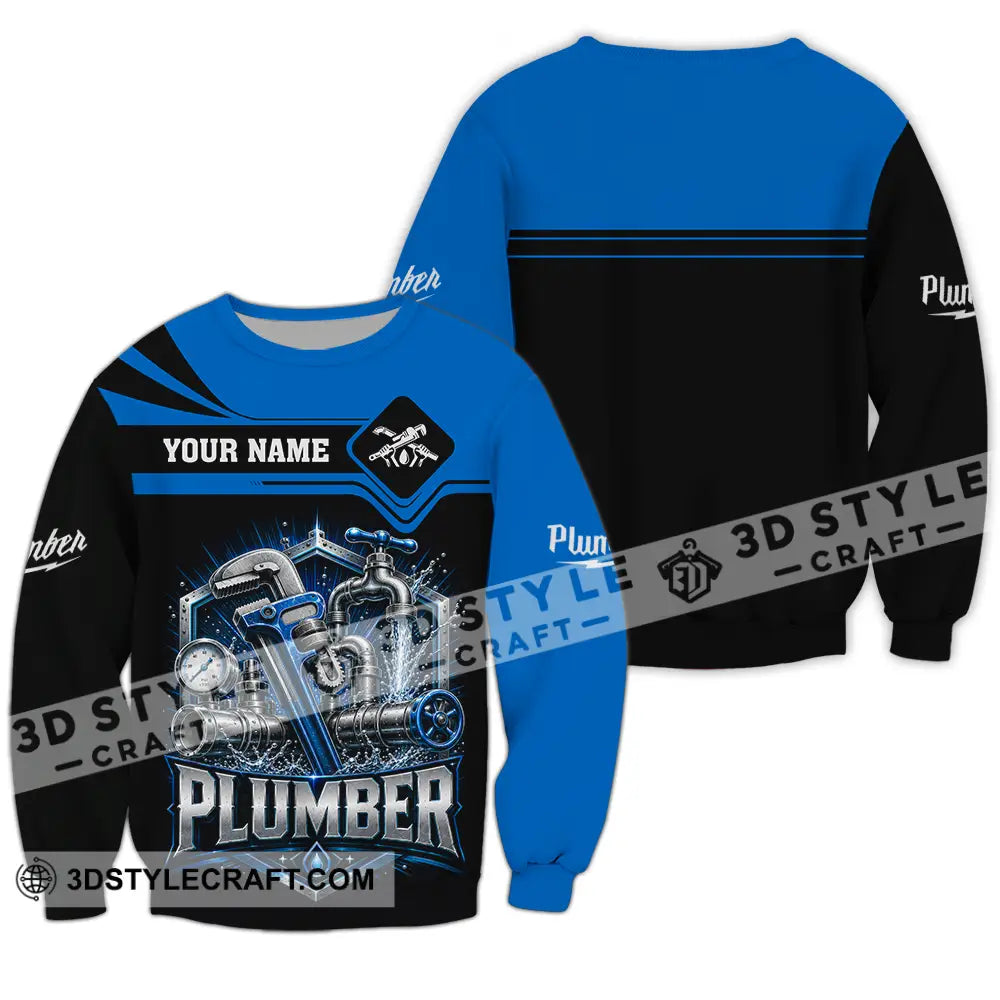Unisex Shirt - Custom Plumber Shirt - Long Sleeve / S - T-shirt