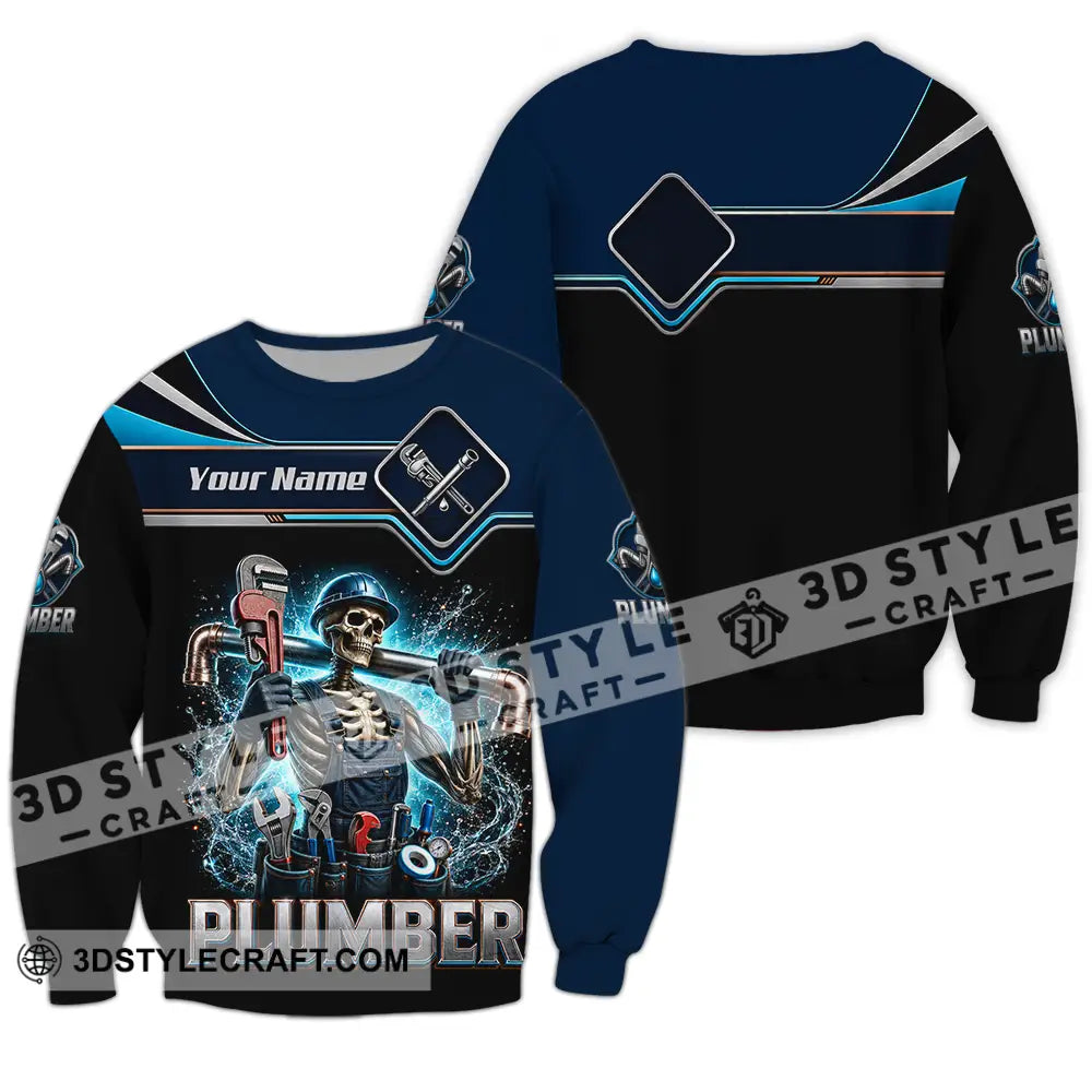 Unisex Shirt - Custom Plumber Shirt - Long Sleeve / S - T-shirt