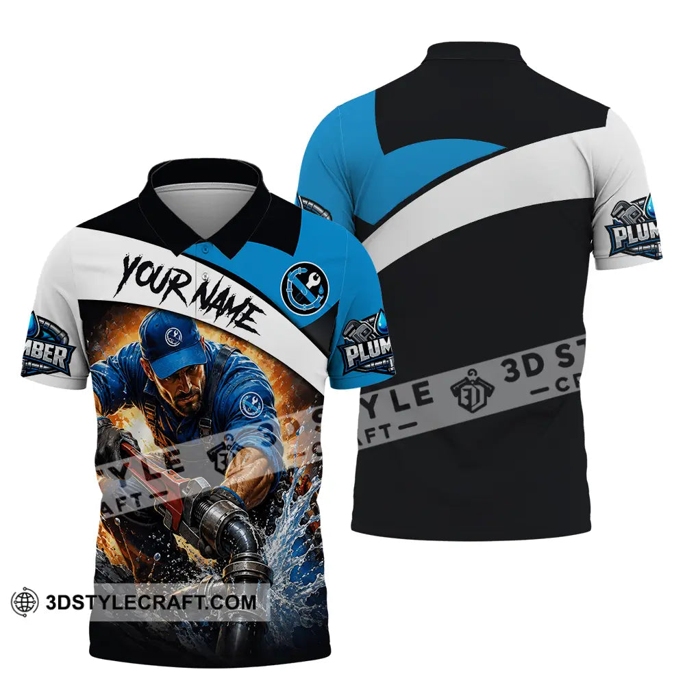 Unisex Shirt - Custom Plumber Shirt - Polo Shirt / S - T-shirt