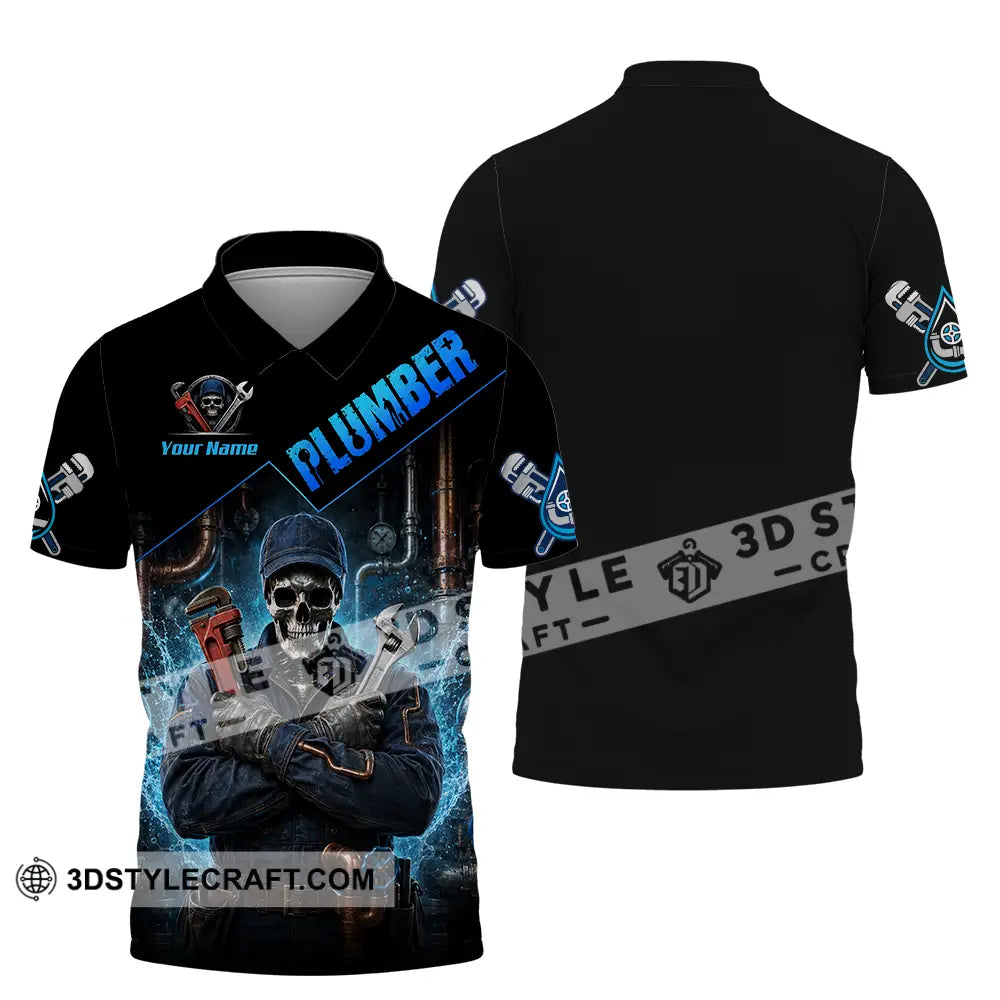 Unisex Shirt - Custom Plumber Shirt - Polo Shirt / S - T-shirt
