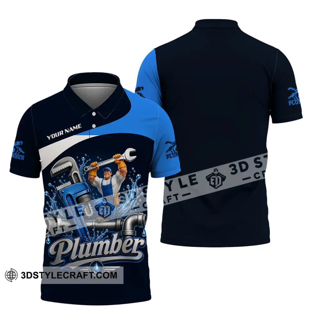 Unisex Shirt - Custom Plumber Shirt - Polo Shirt / S - T-shirt