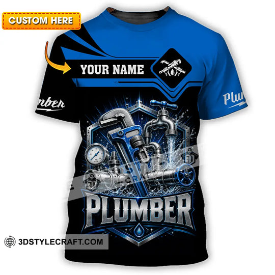 Unisex Shirt - Custom Plumber Shirt style option 1