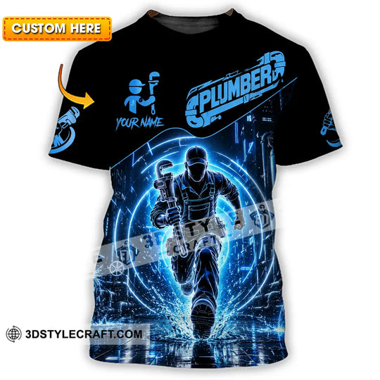 Unisex Shirt - Custom Plumber Shirt style option 1