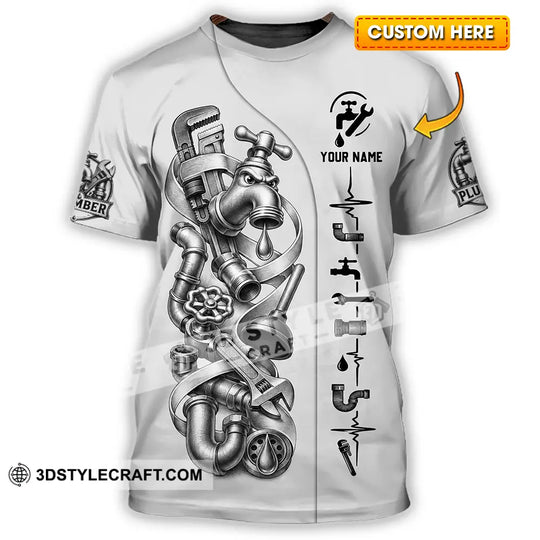 Unisex Shirt - Custom Plumber Shirt style option 1