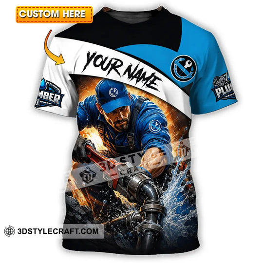 Unisex Shirt - Custom Plumber Shirt style option 1