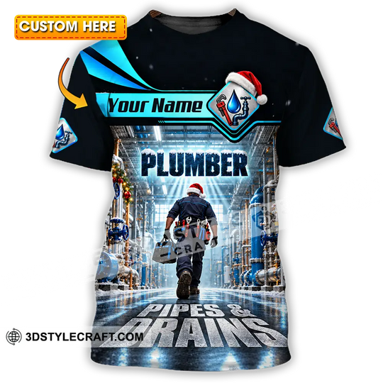 Unisex Shirt - Custom Plumber Shirt style option 1