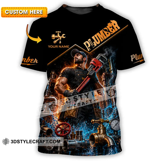 Unisex Shirt - Custom Plumber Shirt - T-shirt