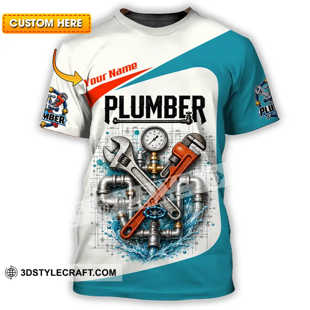 Unisex Shirt - Custom Plumber Shirt - T-shirt