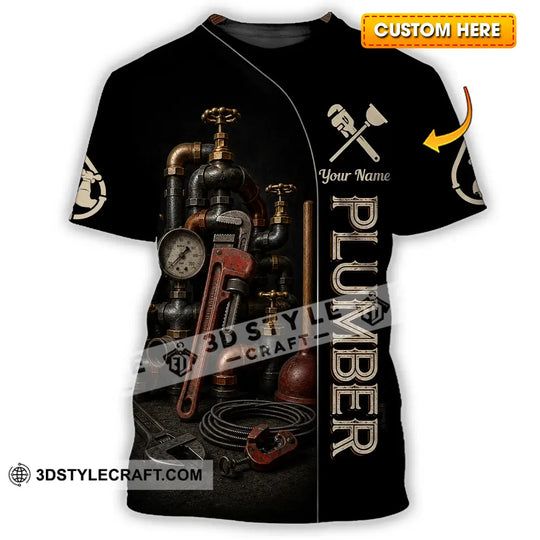 Unisex Shirt - Custom Plumber Shirt style option 1