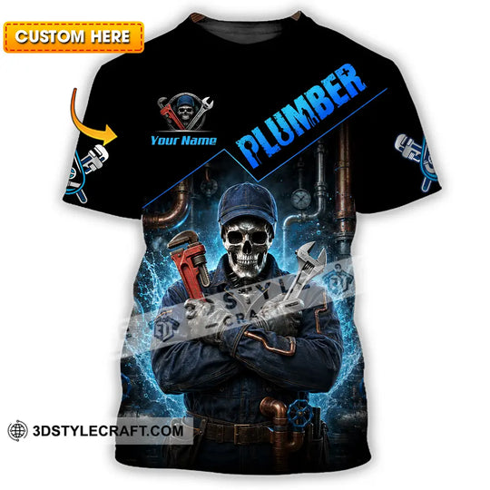 Unisex Shirt - Custom Plumber Shirt style option 1